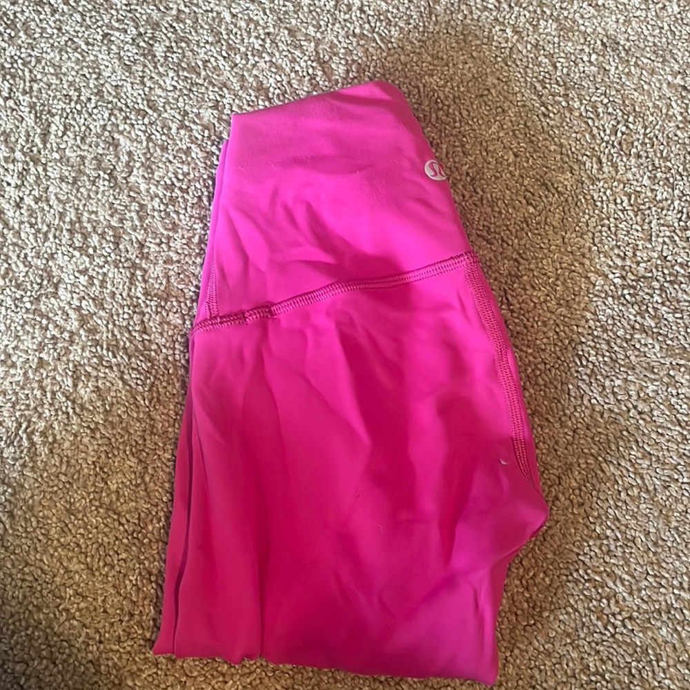 Pink lululemon leggings